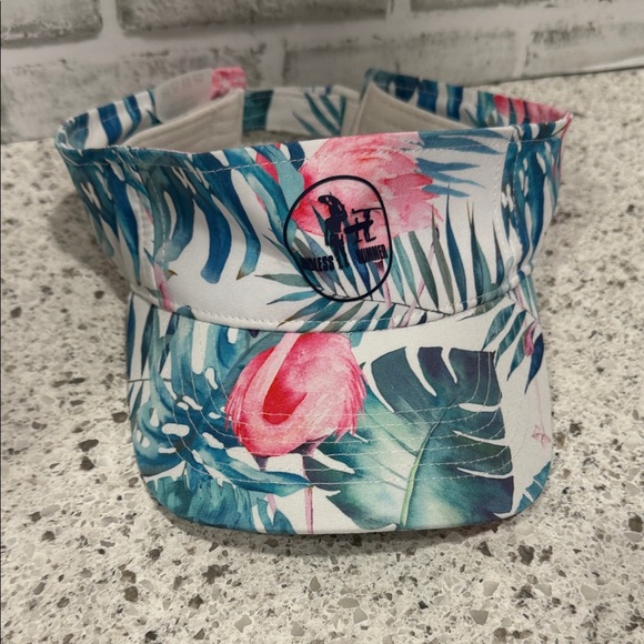 Endless Summer Tropical Floral Women's Visor Hat - Picture 1 of 5